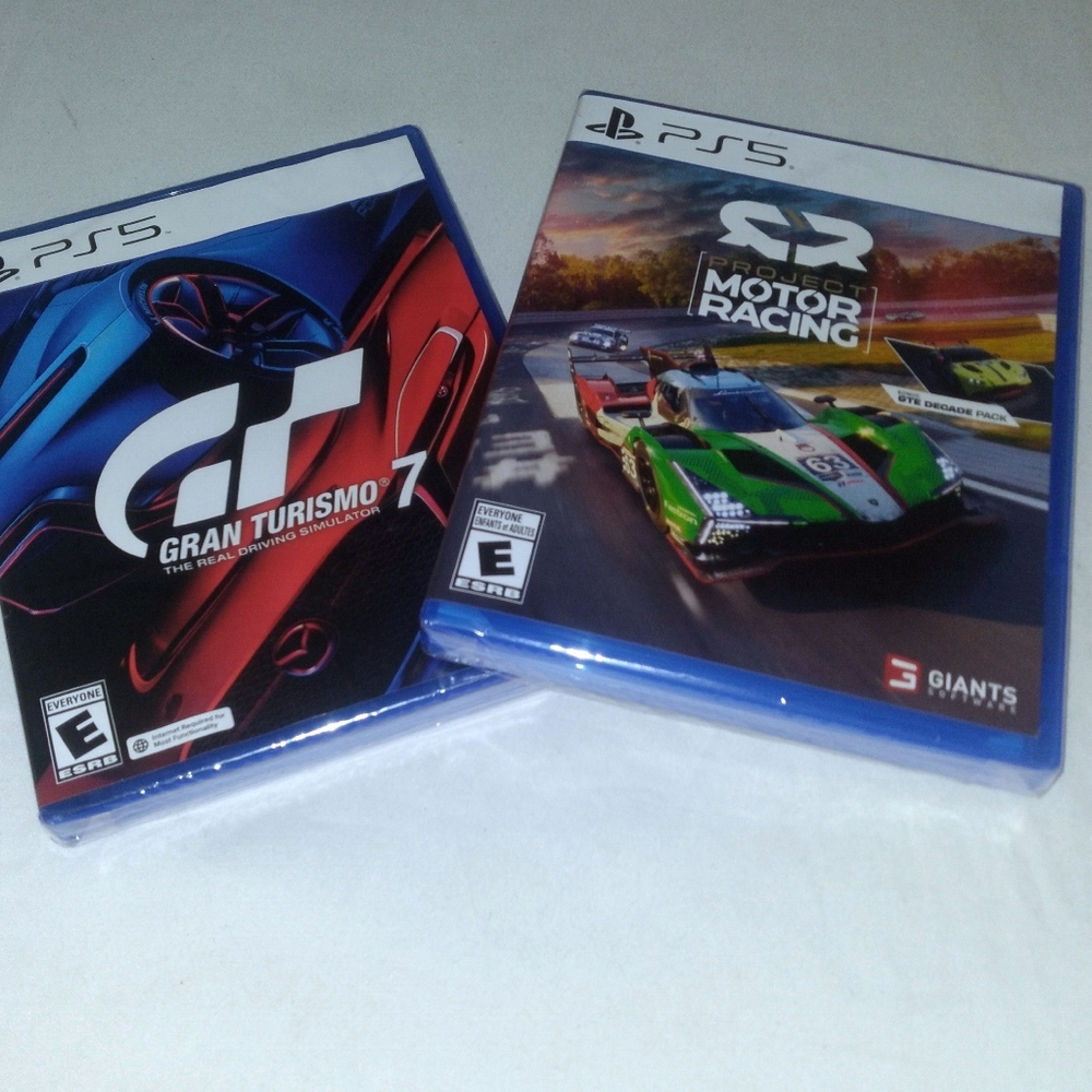 Gran Turismo 7/ Project Motor Racing PS5 Game Bundle